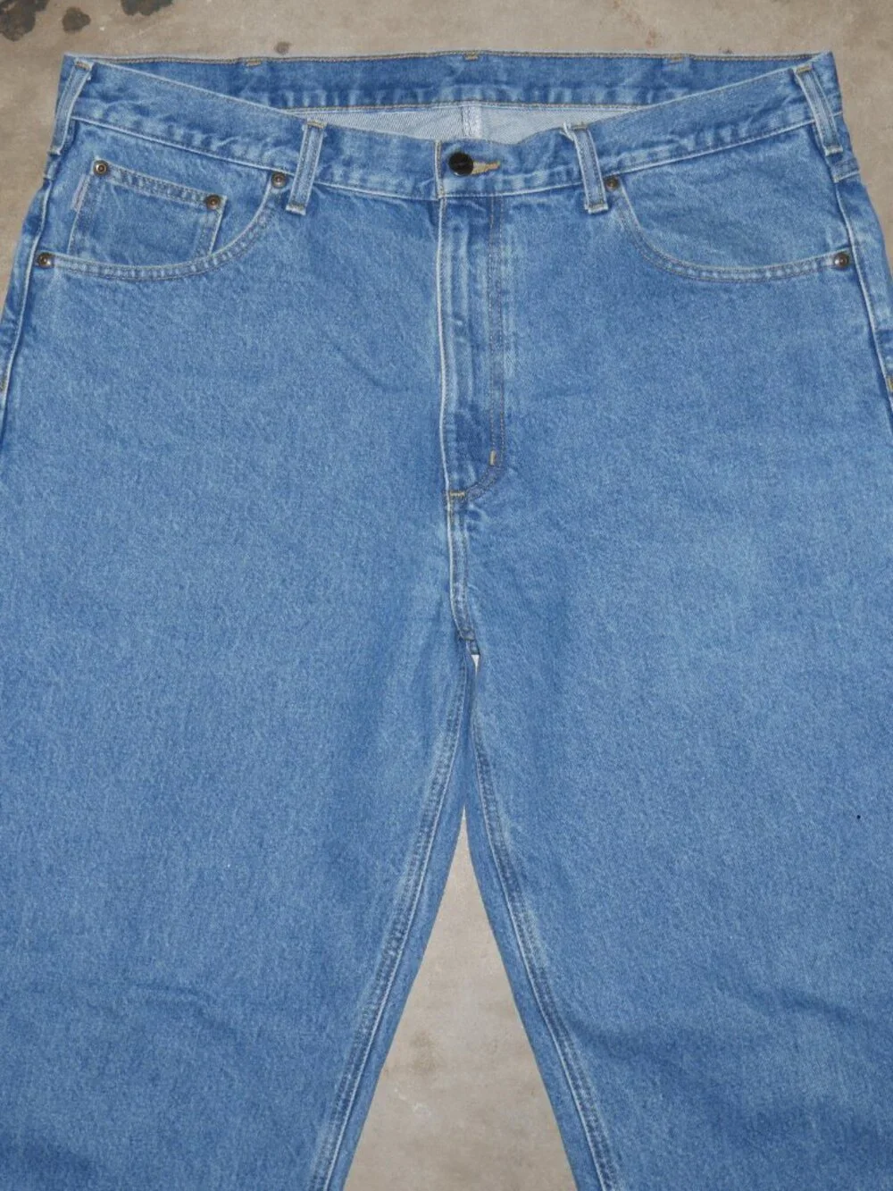 Carhartt Men's Classic Fit Jeans Size 40x34 Blue Stonewashed